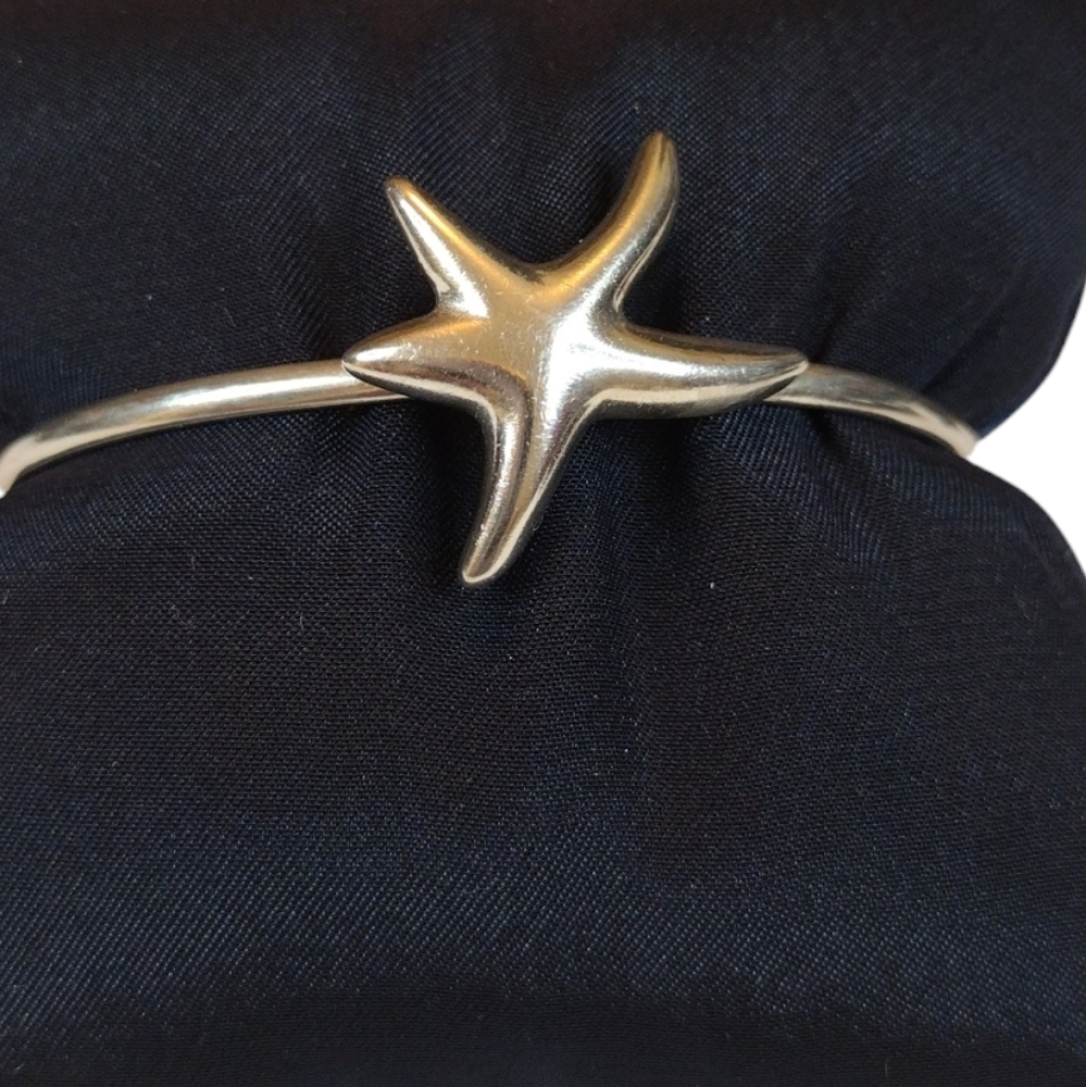Dancing Starfish Bracelet Sterling Silver 925 - Picture 9 of 10